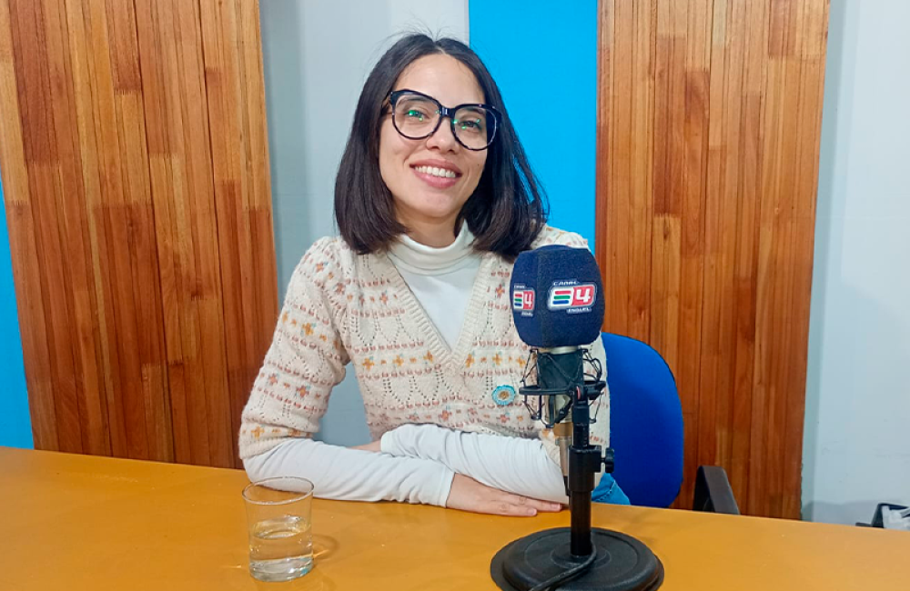 agostina kadomoto en canal 4