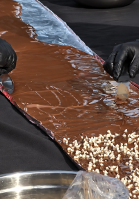 barra de chocolate