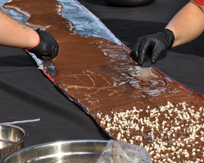 barra de chocolate