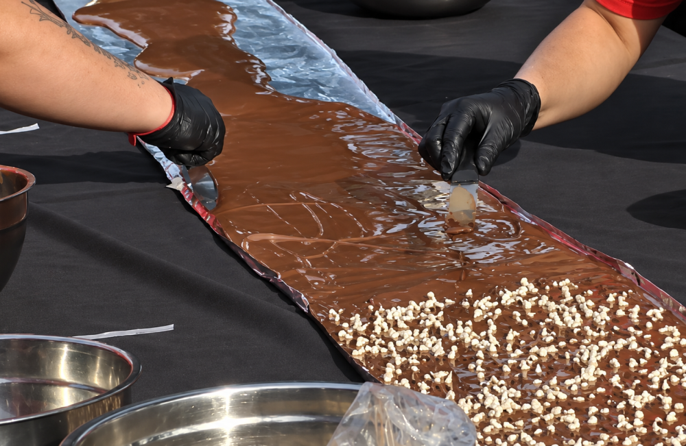barra de chocolate