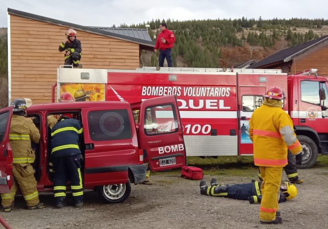 bomberos esquel capacitación