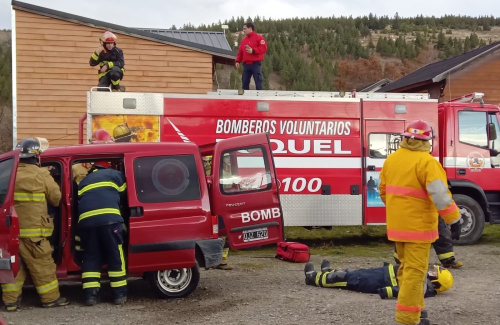 bomberos esquel capacitación