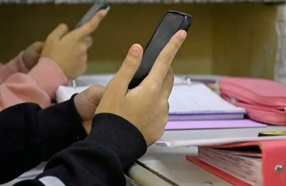 celulares en el aula