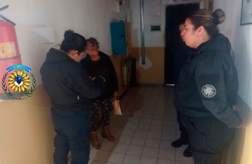 detenida cholila 1