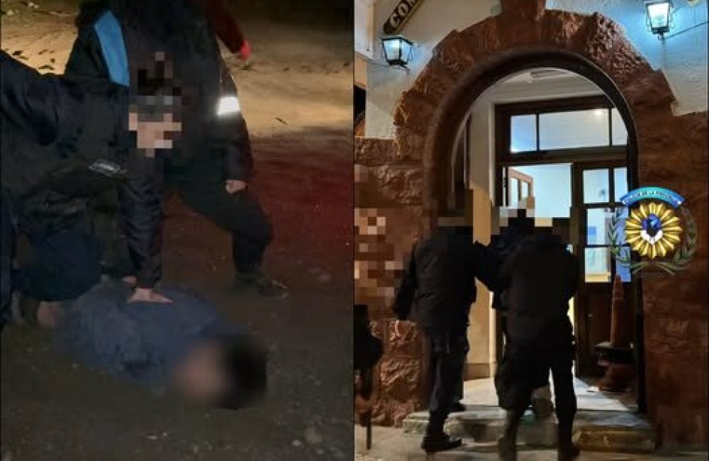 detenido cañadon de borquez