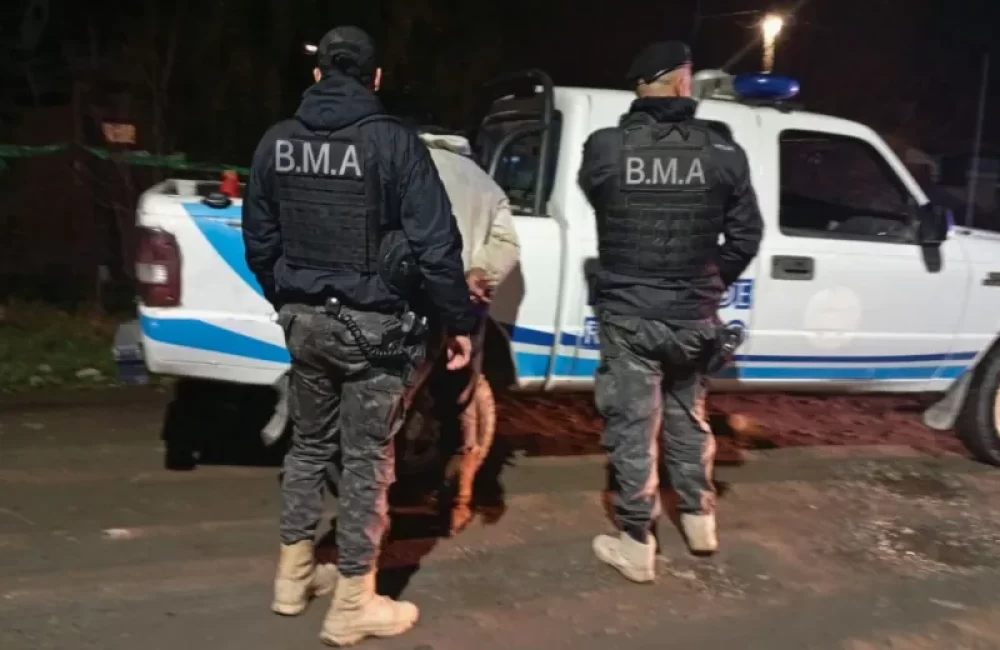 detenido el bolsón