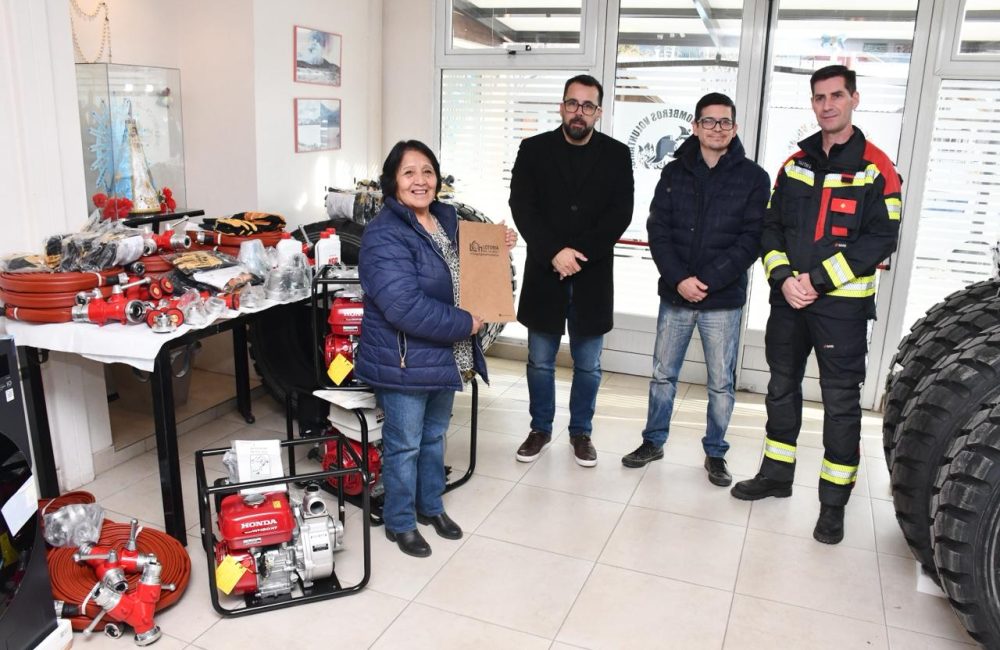 entrega bomberos