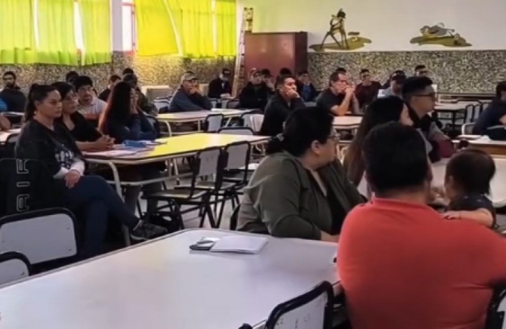 finalizo la capacitacion trevelin