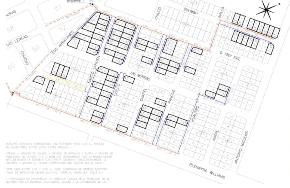gas barrio mirador del corinto