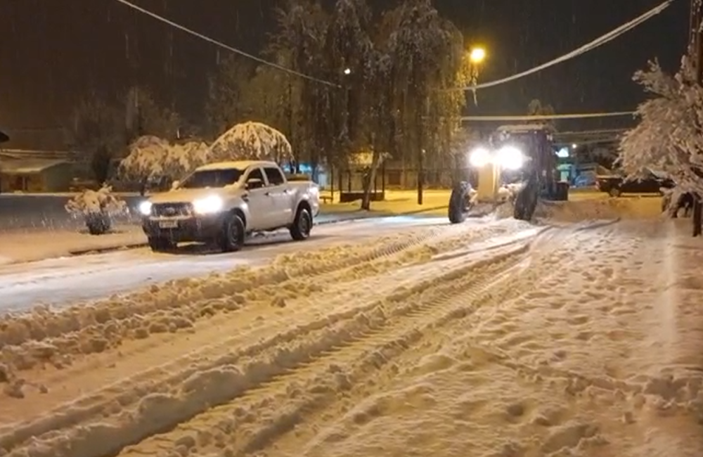 Trevelin nieve 2026