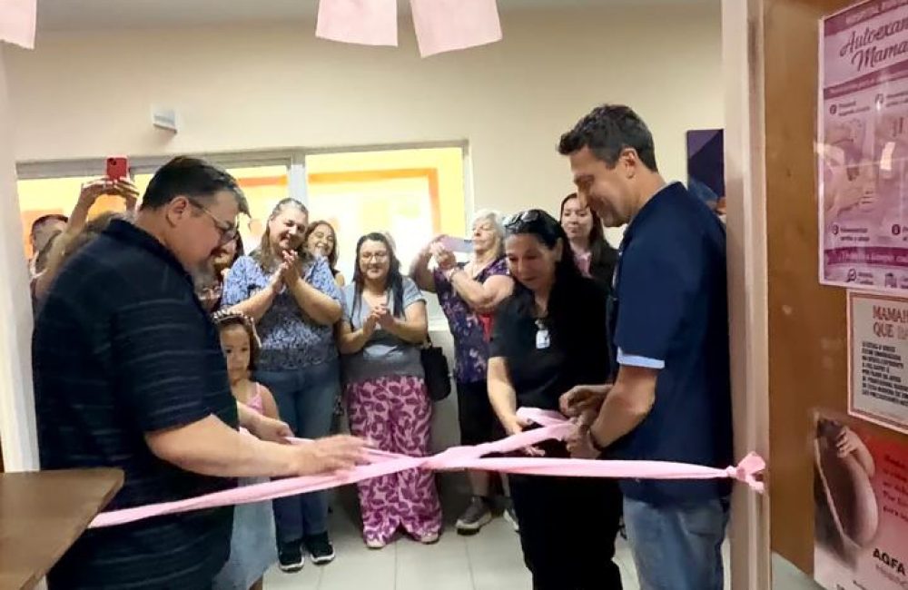 inauguracion del mamografo