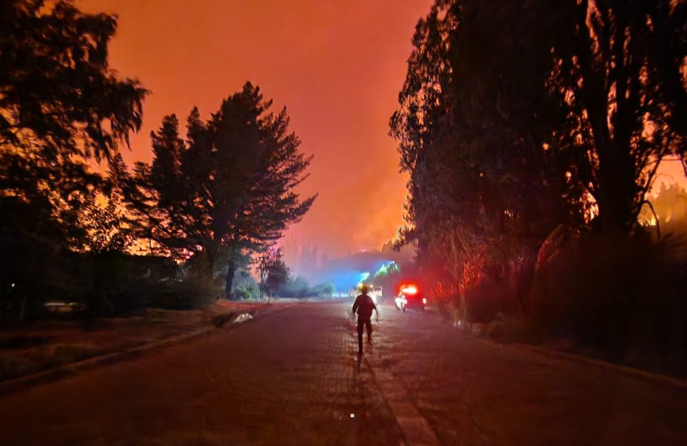 incendio epuyen foto césar garzón