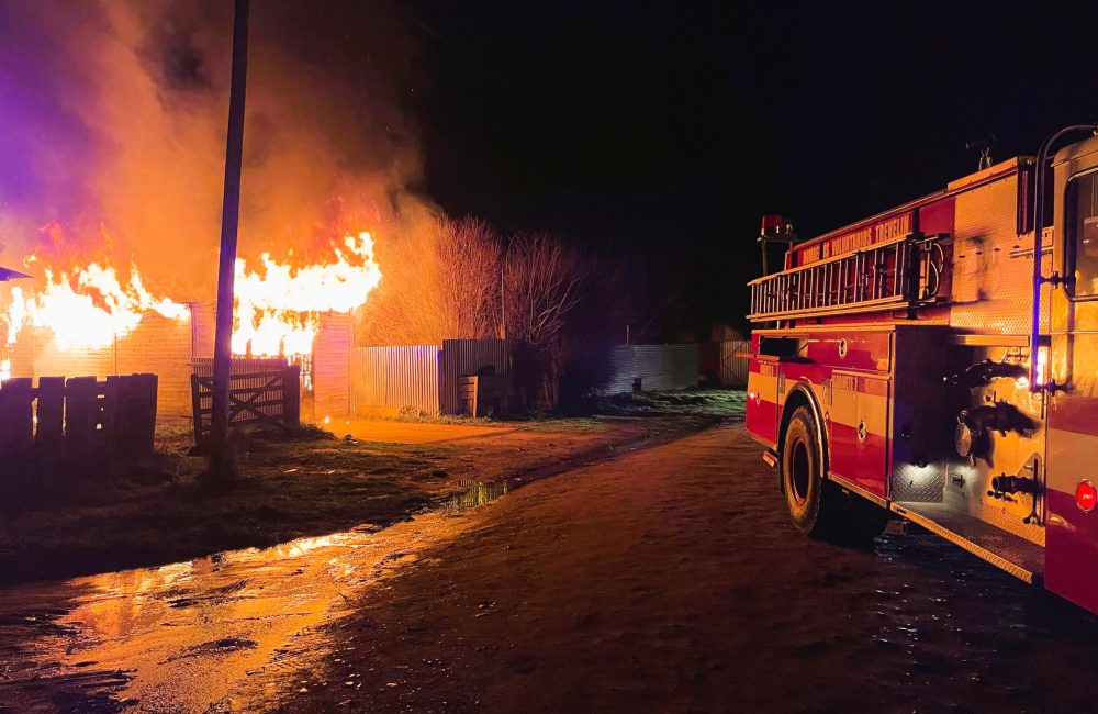 incendio galpon trevelin