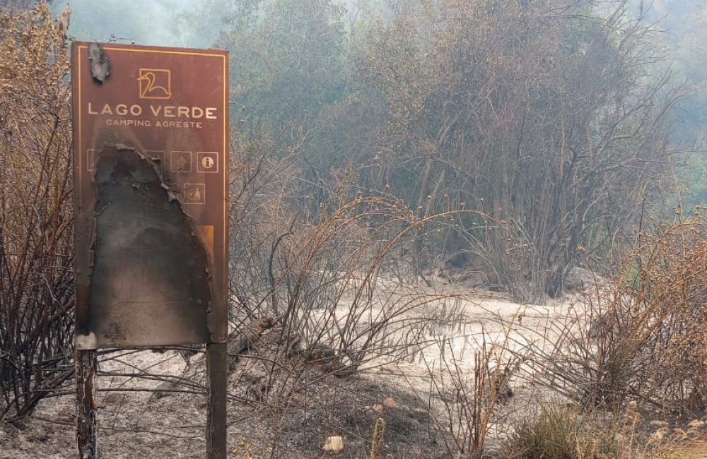 incendio pnla lago verde