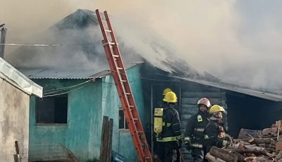 incendio vivienda trevelin