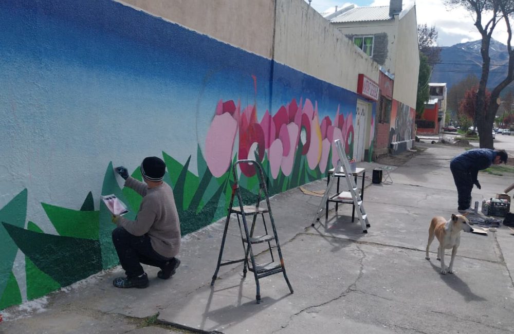 intervención artística malvinas argentinas