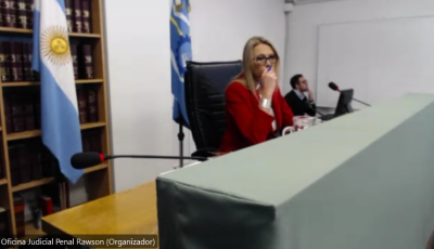 jueza de garantías Karina Breckle