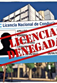 licencia denegada