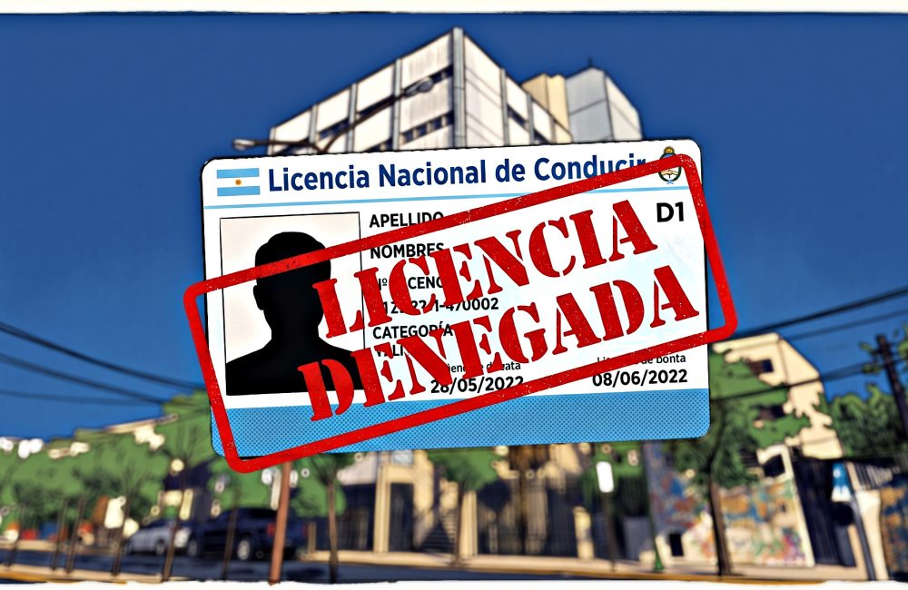 licencia denegada
