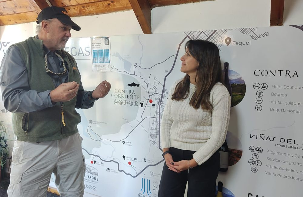 periodista trevelin pesca