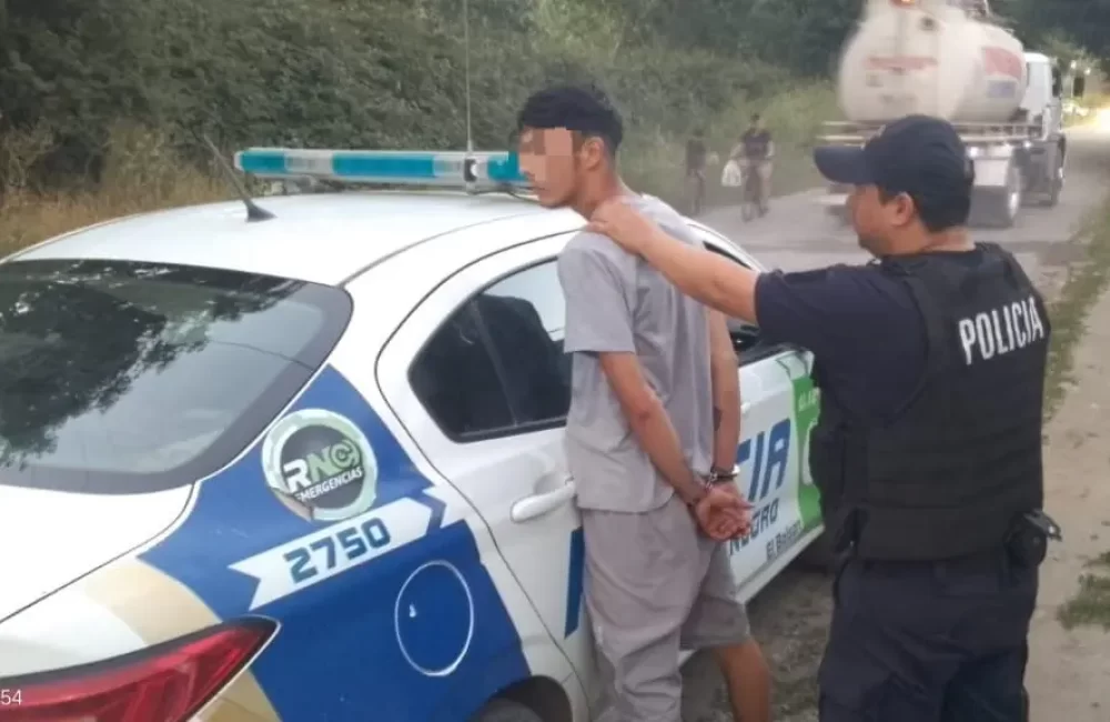 prófugo detenido en el bolson