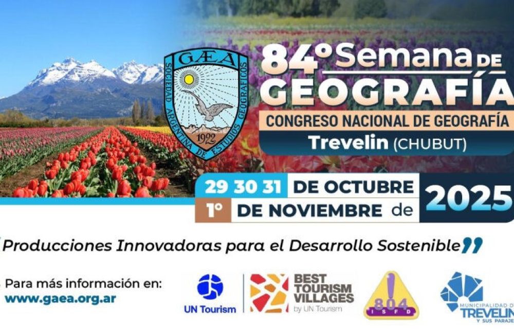 semana de la geografia trevelin